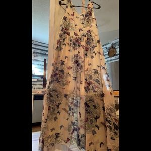 Beautiful flowing spring dress